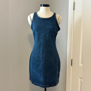 Calvin Klein Jeans Denim Mini Dress - Sz S